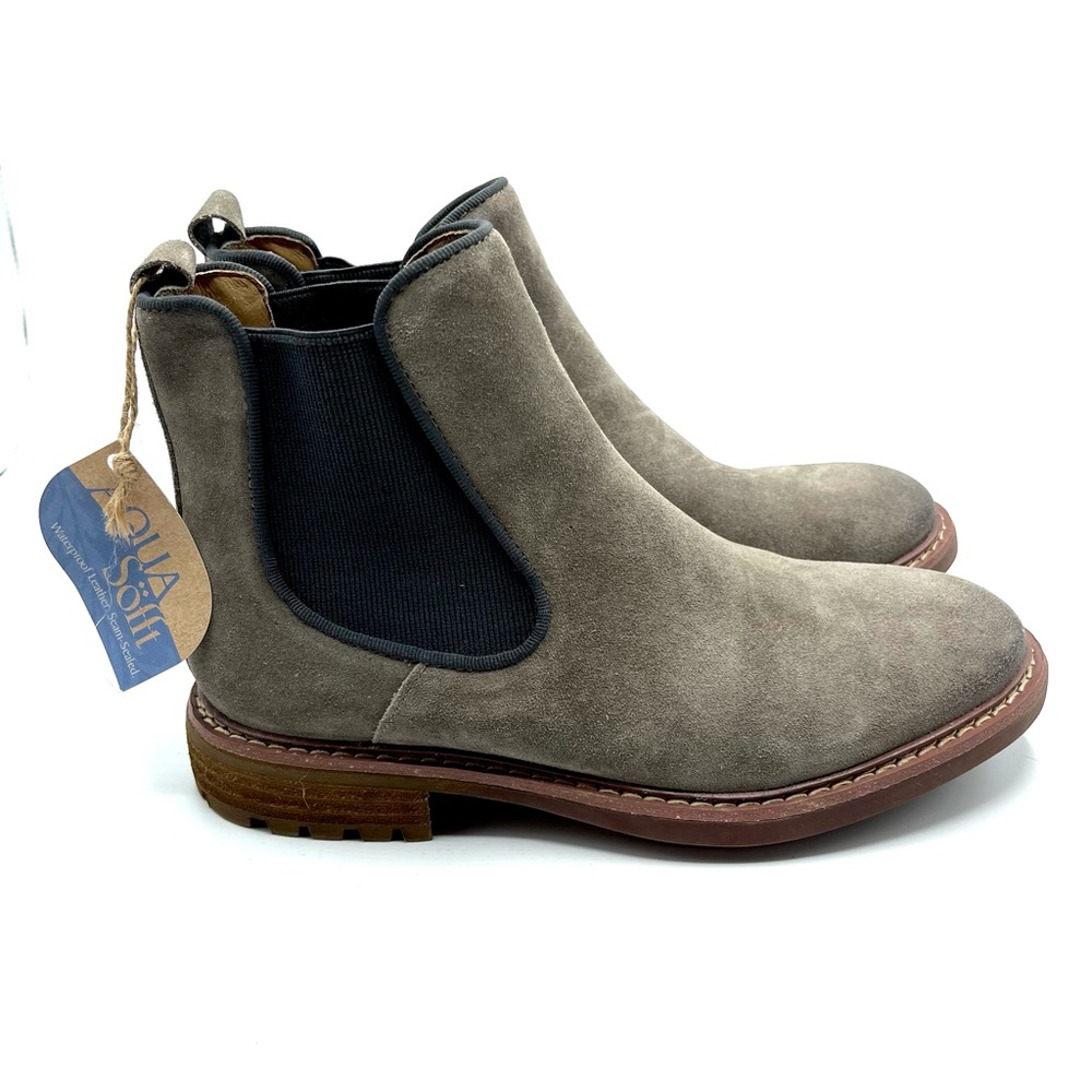 Sofft Leah Suede Leather Ankle Boots